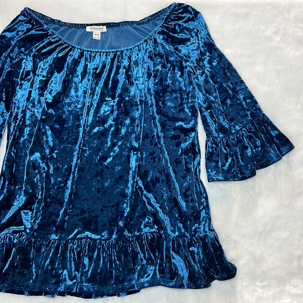 Beachlunchlounge Crushed Velvet Top